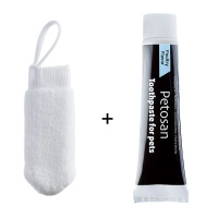 Petosan Fingerling mit Zahnpasta Starter Set f&uuml;r Hunde