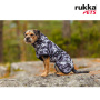 Rukka Pets Breeze Softshellmantel Regenmantel schwarz mit Muster
