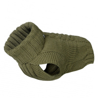 Rukka Pets Strickpullover WOOLY dunkelgrün oliv XS