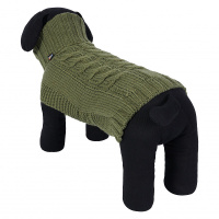 Rukka Pets Strickpullover WOOLY dunkelgrün oliv XL