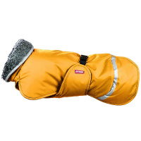 Pomppa Toppa Wintermantel in der Farbe curry