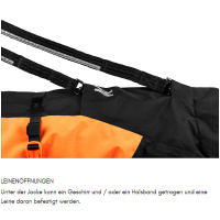 Non-stop Dogwear Wintermantel Glacier Jacket 2.0 in navy petrol rot Größe 45