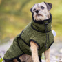 WarmUp Cape PRO Mantel MINI für kleine Hunde in piniengrün-moos NEU