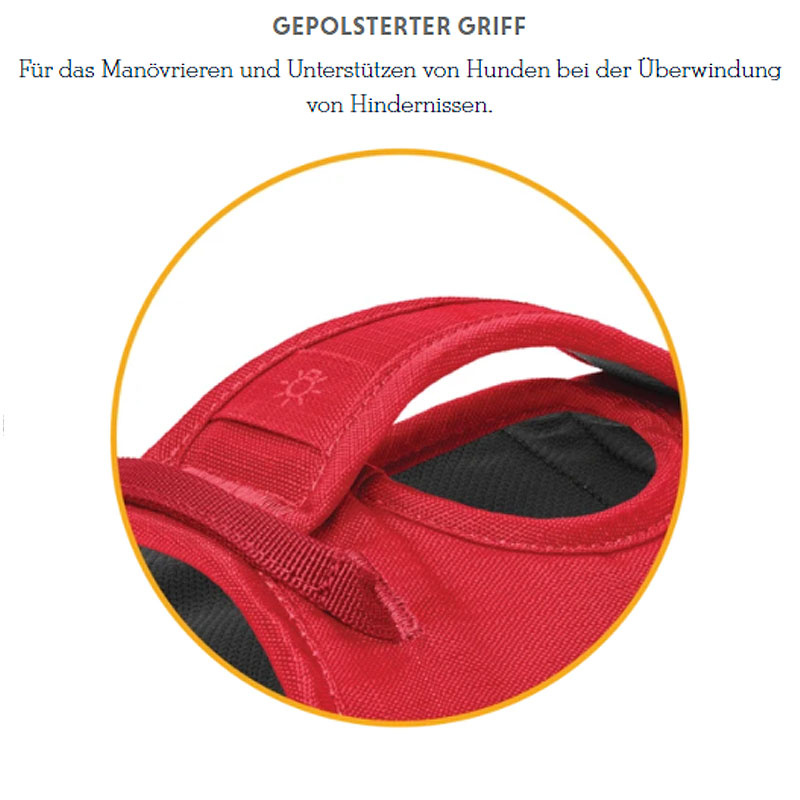 Ruffwear Web Master Sicherheitsgeschirr Red Sumac | rot