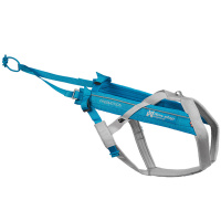 Non-stop dogwear Zuggeschirr Laufgeschirr Sportgeschirr Freemotion 5.0 hellblau grau Größe 7