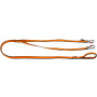 Non-stop dogwear Laufleine Bungee leash Double in orange schwarz 2.8m - 23mm Doppelleine