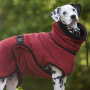 WarmUp Cape PRO Mantel für mittelgroße Hunde in bordeaux rot NEU