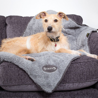 Scruffs Cosy wärmende Kuscheldecke grau - grey