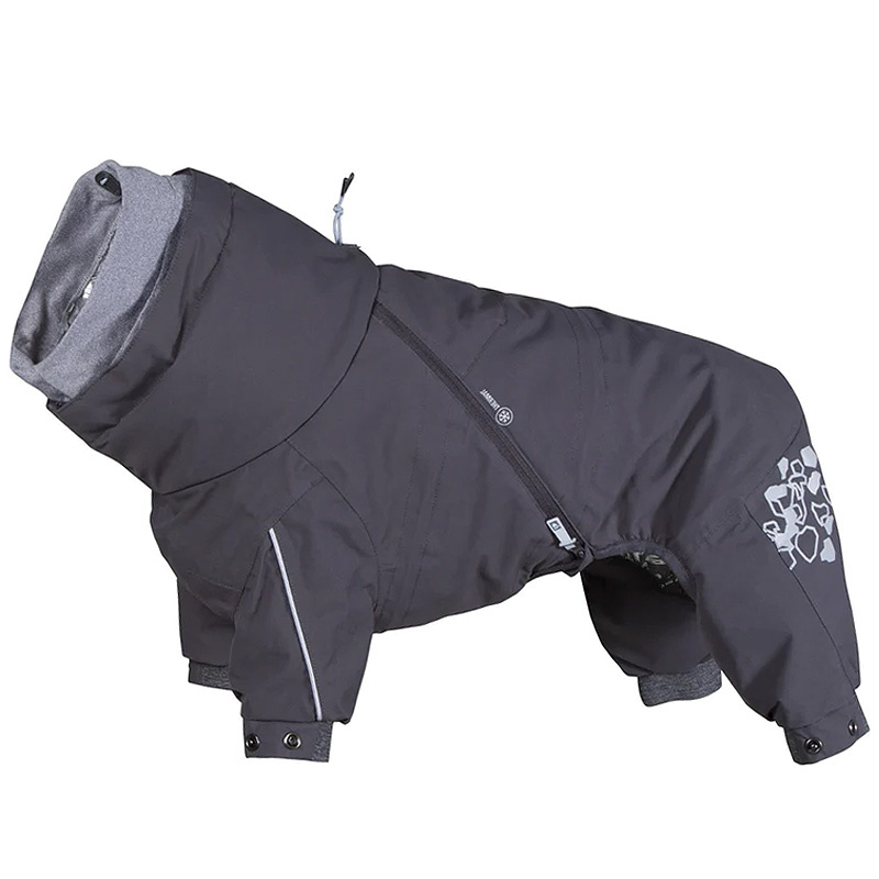 Hurtta Extreme Overall Wintermantel mit Beinen blackberry grau 30M