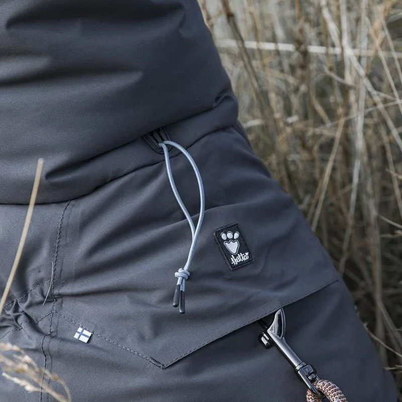 Hurtta Extreme Overall Wintermantel mit Beinen blackberry grau 30M
