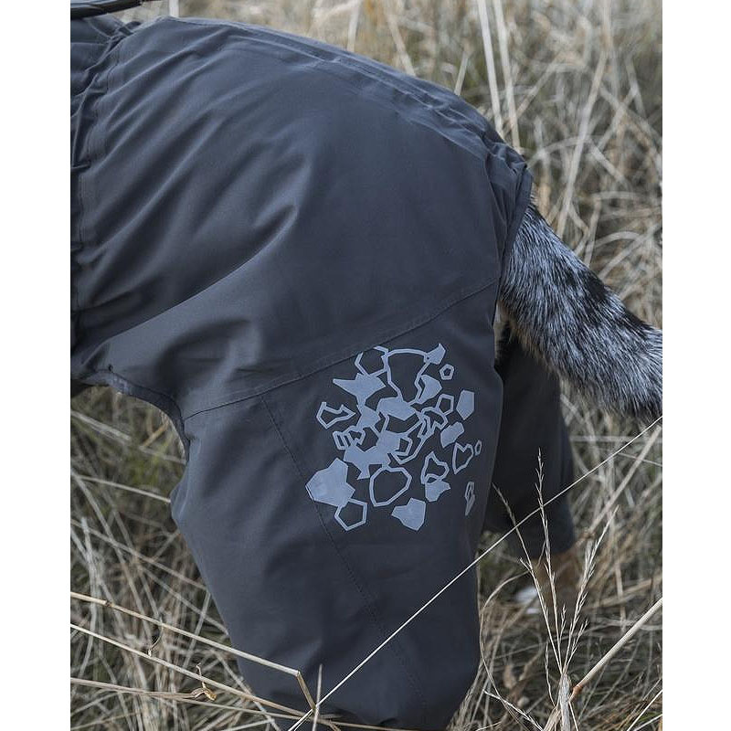 Hurtta Extreme Overall Wintermantel mit Beinen blackberry grau 30M