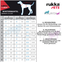 Rukka Pets Wintermantel WarmUp 2.0 in oliv 75