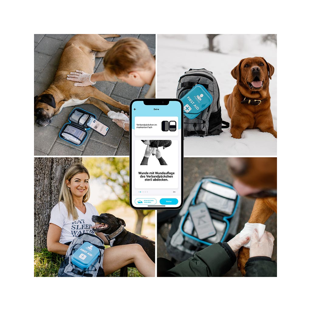 PocDoc Pet Connect Erste Hilfe Set mit App - PITUPITA ist spezialisie,  38,50 €