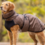 Active Cape ELASTIC Plus Wintermantel für mittelgroße Hunde in braun