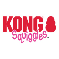 KONG Squiggles bunte Tiere Größe L Affe