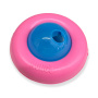 KONG Gyro Puppy Leckerchen Ball Spender rosa hellblau