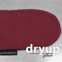 DryUp Glove kleiner Trocken Handschuh aus Baumwolle in bordeaux dunkelrot