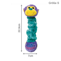KONG Squiggles bunte Tiere Größe S Esel