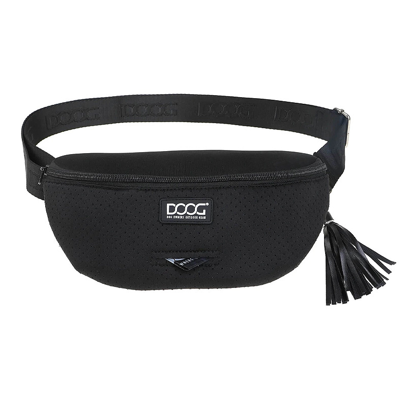 DOOG Hüfttasche Bauchtasche Trainingstasche aus Neopren Neosport Hip Belt in schwarz