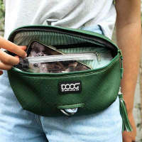 DOOG Hüfttasche Bauchtasche Trainingstasche aus Neopren Neosport Hip Belt in navy blau