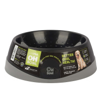 LickiMat Hundenapf Futternapf OH Bowl  schwarz M