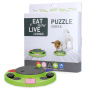 Eat Slow Live Longer Puzzle Hundespielzeug Inelligenzspielzeug Circle