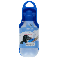 CoolPets Fresh 2GO Wasserflasche mit Trinknapf