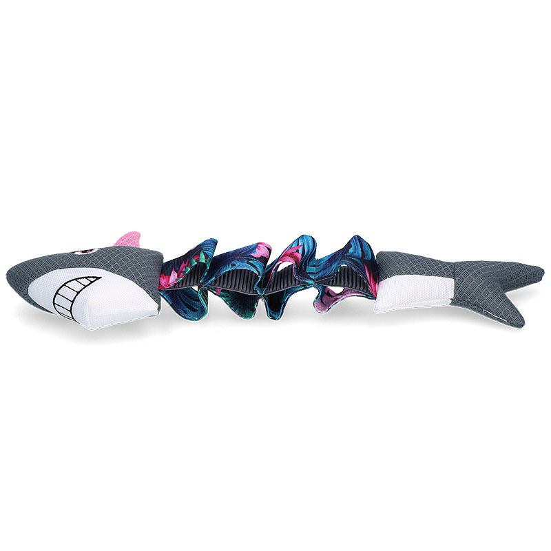 CoolPets Pull me! Sharky Hai Wasserspielzeug mit Blumenmuster