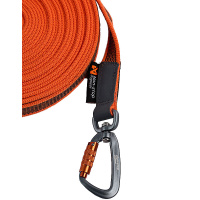 Non-stop dogwear Schleppleine Friction Long Line in orange 15m