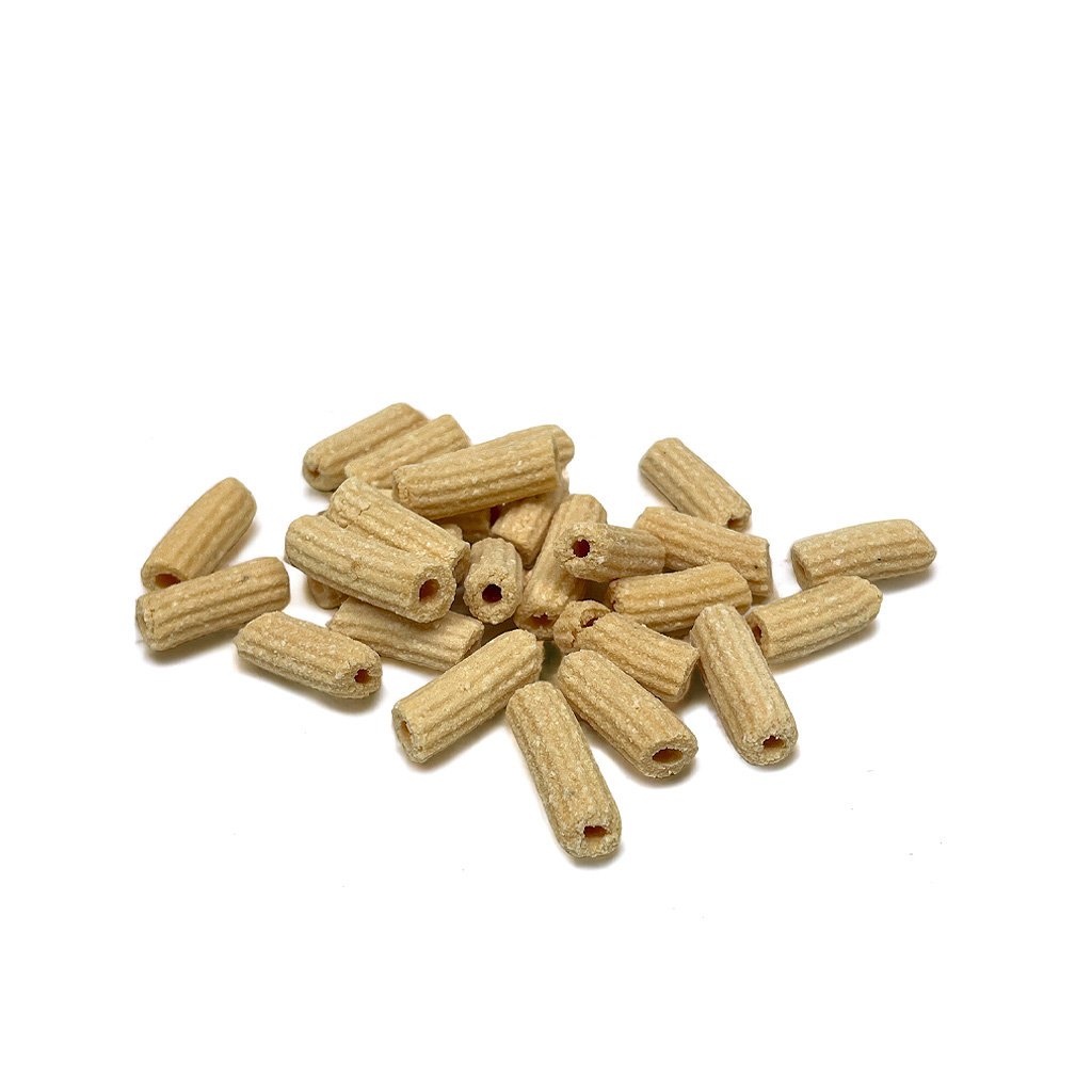 Zahnpflege Snacks mit spezieller Struktur