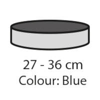 Flamingo Bandana Fresk Kühlhalstuch mit Klett für Hunde S | 27-36cm