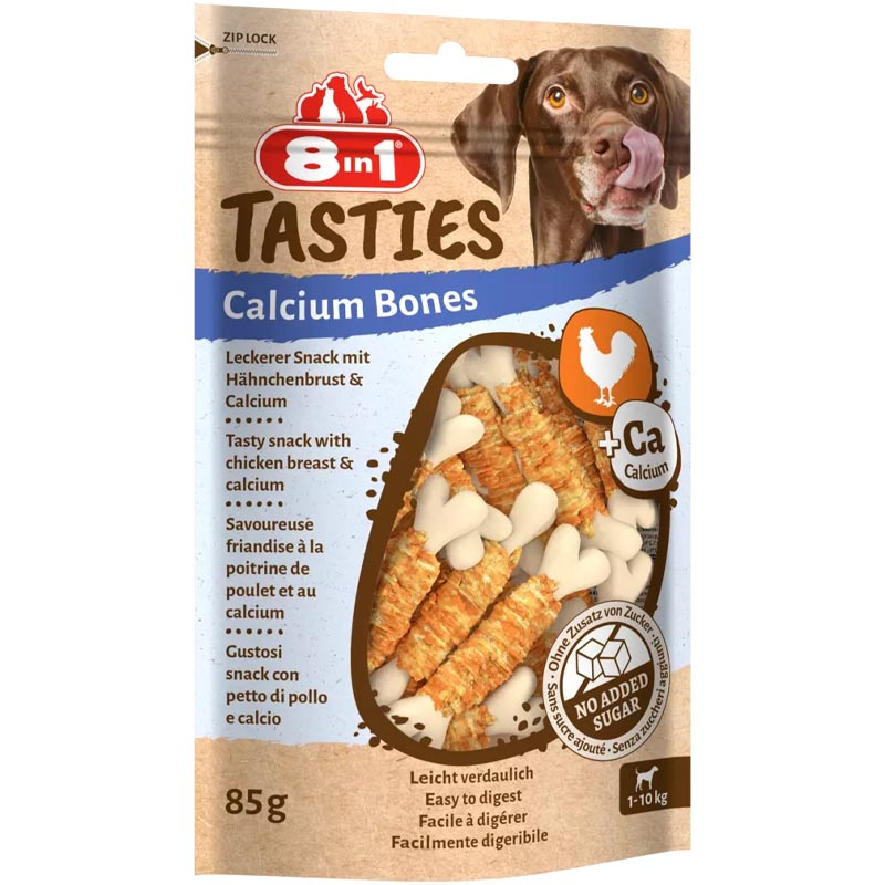 8in1 Tasties Calcium Knochen 85g