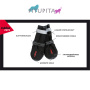 RUKKA Pets Schuhe Boots hoch Proff Pfotenschutz  in schwarz 2-er Pack