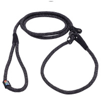 Rukka Pets Rope Retrieverleine Leine Führleine rund in schwarz S 6 mm ø