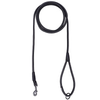 Rukka Pets Grip gummierte Leine Führleine rund in grau M 8 mm ø