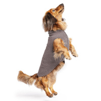 Goldpaw Stretch Fleece Hundepullover in charcoal grau Größe 24