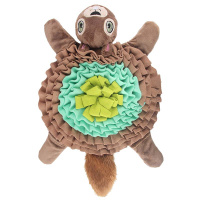 AFP Dig It Schnüffelmatte rund Eichhörnchen in braun