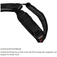 Non-stop dogwear Rock long Brustgeschirr Sicherheitsgeschirr Panikgeschirr XS