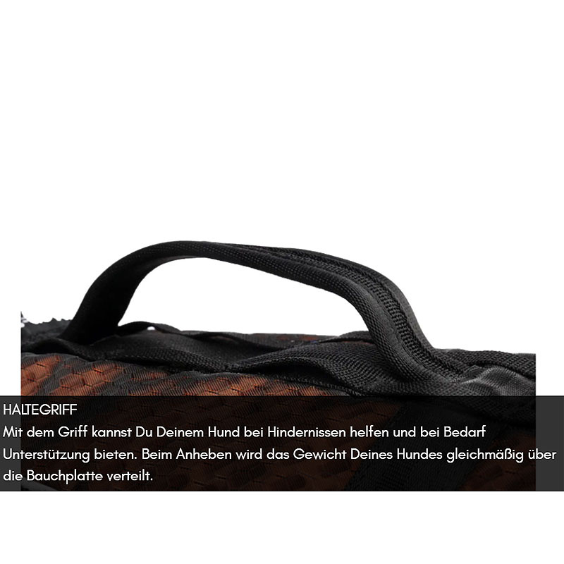 Non-stop dogwear Rock long Brustgeschirr Sicherheitsgeschirr Panikgeschirr M