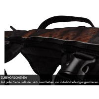 Non-stop dogwear Rock long Brustgeschirr Sicherheitsgeschirr Panikgeschirr XL