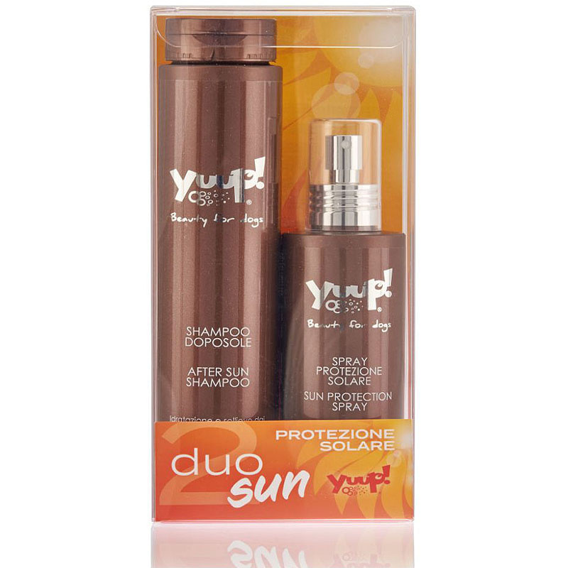 Yuup! Set Sonnenschutz Spray Sonnencreme + After-Sun Hundeshampoo