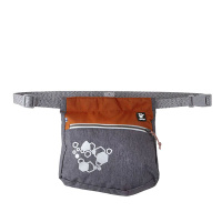 HURTTA Belohnungstasche Treat Pocket in grau-ocker