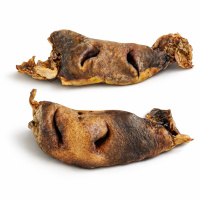 getrocknete Rindernasen für Hunde 1kg