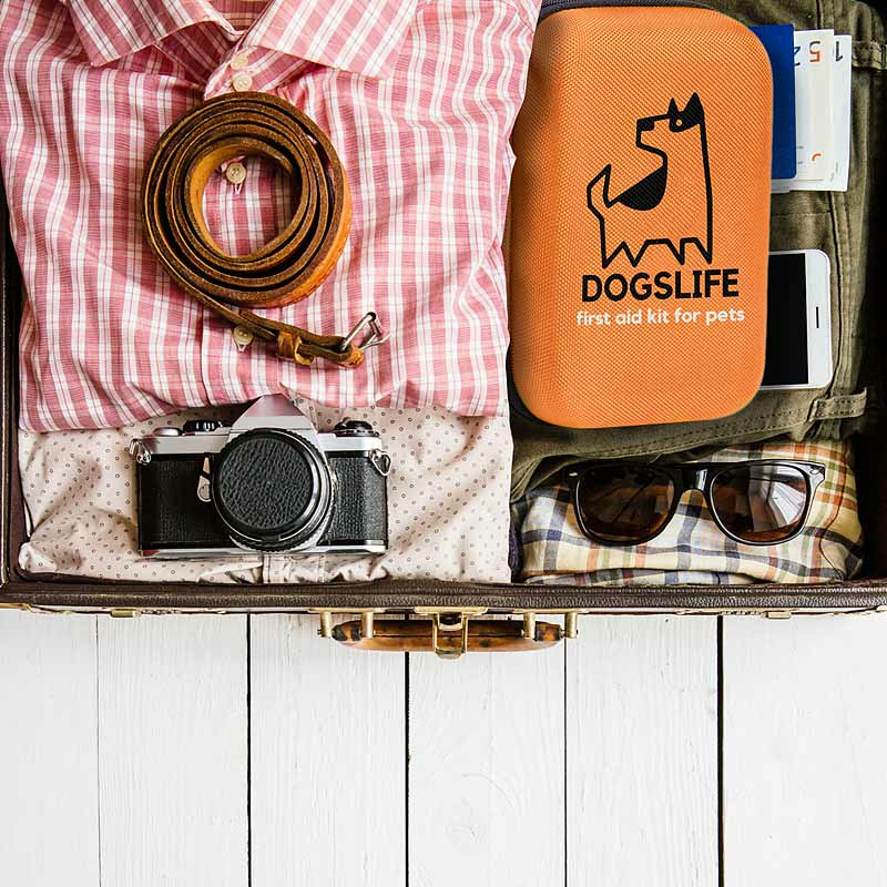 DogsLife Erste Hilfe Verbandskasten für Hunde