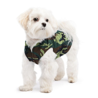 Goldpaw Stretch Fleece Hundepullover in camouflage Größe 28