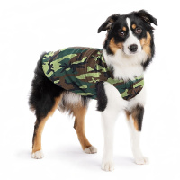 Goldpaw Stretch Fleece Hundepullover in camouflage Größe 28