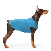 Goldpaw Stretch Fleece Hundepullover in marine petrol Größe 14