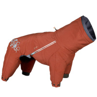 Hurtta Mudventure Overall ECO Regenmantel mit Beinen in zimt braun 45 M