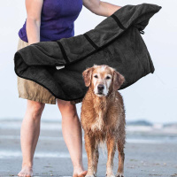 DryUp großes Handtuch aus Frottee-Baumwolle mit...