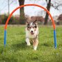 Hoopers Agility Bogen Set orange blau 4 Stück